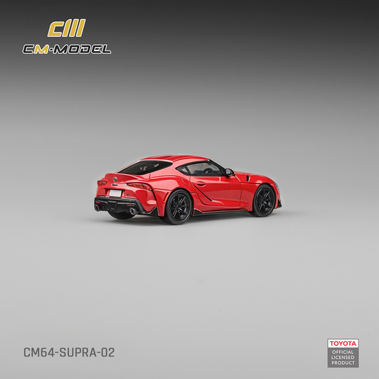 PREORDER CM MODEL 1/64 Toyota GR Supra Renaissance Red 2.0 CM64-Supra-02 (Approx. Release Date : Q4 2026 subject to manufacturer's final decision)