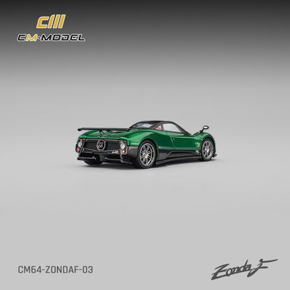 PREORDER CM MODEL 1/64 Pagani ZondaF Metallic Emerald Green CM64-ZondaF-03 (Approx. Release Date : Q3 2026 subject to manufacturer's final decision)
