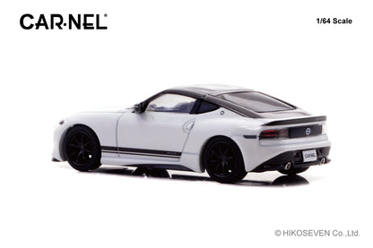 CAR-NEL 1/64 Nissan Fairlady Z Version ST Customized Edition 2023 Prism White CN640041