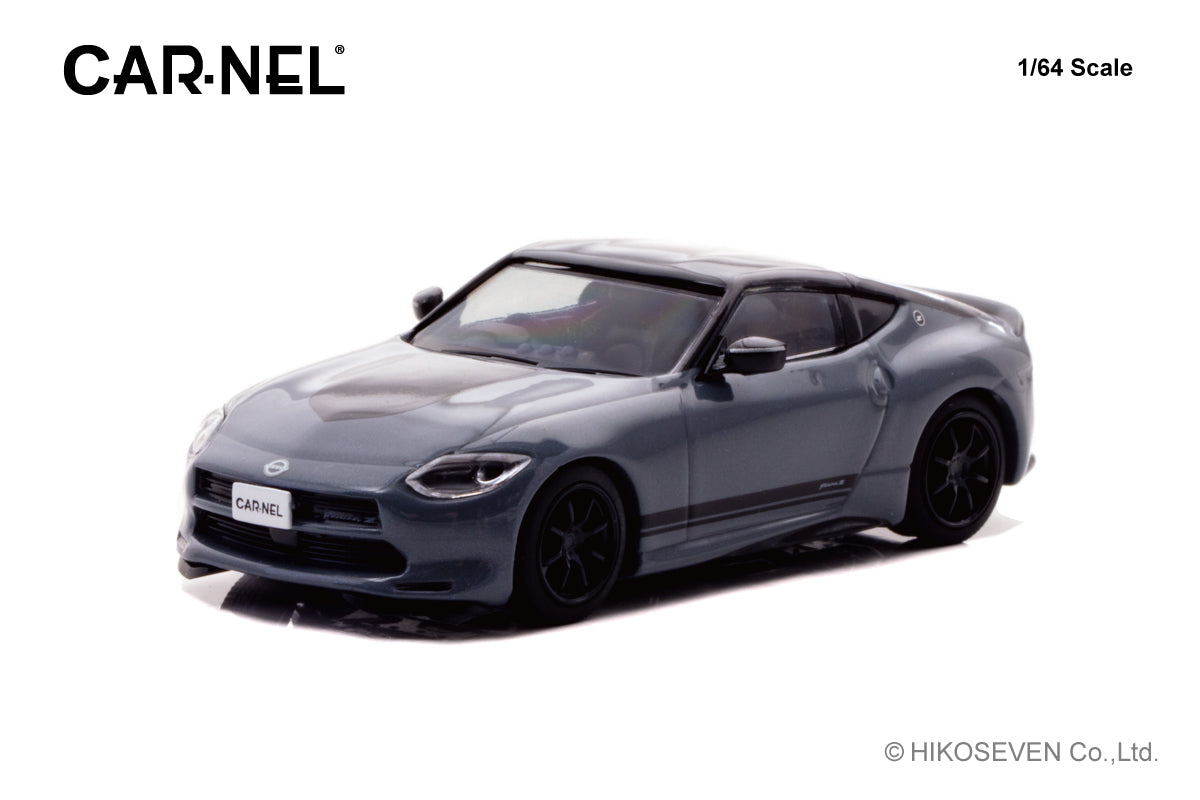 CAR-NEL 1/64 Nissan Fairlady Z Version ST Customized Edition 2023 Stealth Gray CN640042