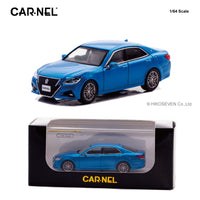 PREORDER CAR-NEL 1/64 Toyota CROWN Athlete S Japan Color Selection Package 2015 Pure Blue Metallic CN640045 (Approx. Release Date : Q1 2025 subjects to the manufacturer's final decision)