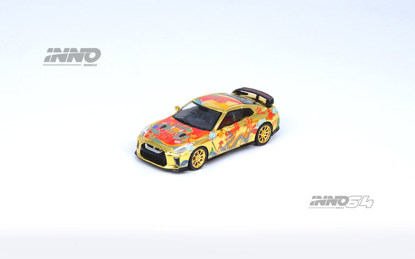 INNO64 1/64 NISSAN GT-R (R35) Year Of The Dragon Special 2024 CNY Edition IN64-R35-CNY24