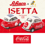 PREORDER Schuco 1/64 Isetta Coca-Cola (TINY Exclusive) COKE099 (Approx. Release Date : OCTOBER 2024 subject to the manufacturer's final decision)