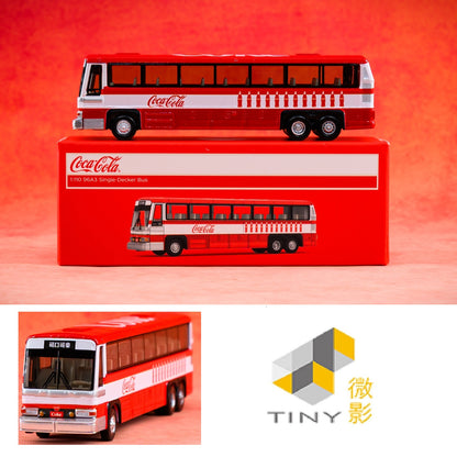 TINY 微影 1/110 96A3 Single Deck Bus "COCA COLA" COKE116