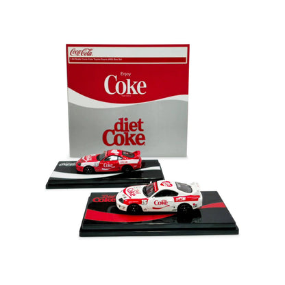 DPLS x INNO 1/64 Coca Cola Toyota Supra (A80) Box Set  HKTS 2025 Exclusive Event Model COKE117