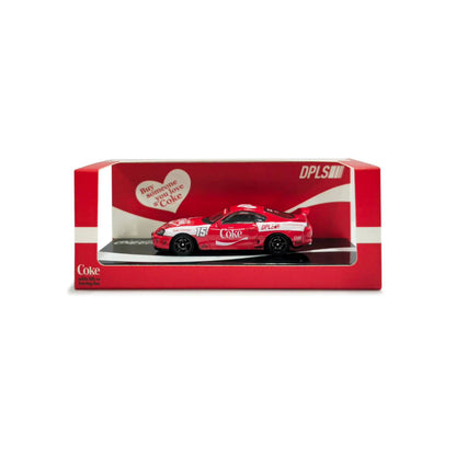 DPLS x INNO 1/64 Coca Cola Toyota Supra (A80) Box Set  HKTS 2025 Exclusive Event Model COKE117