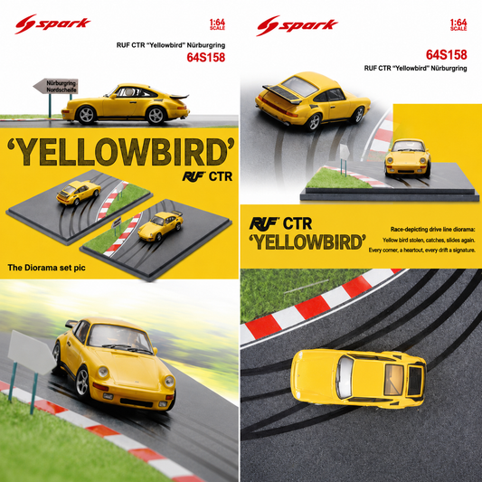 PREORDER  SPARK 1/64 RUF CTR Prototype Nürburgring (With special base) 64S158 (Approx. Release Date : Q4 2026 subject to the manufacturer's final decision)