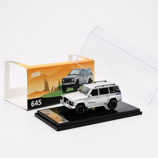 GCD x enchery 1/64 Patrol GR (Y60)-LHD Silver KS-079-645