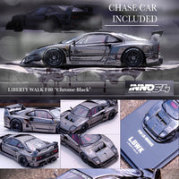 PREORDER INNO64 1/64 LBWK F40 Chrome Black (Chase Car Included) IN64-LBWKF40-CHB (Approx. Release Date : SEPTEMBER 2024 subject to the manufacturer's final decision)