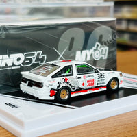 INNO64 1/64 TOYOTA COROLLA AE86 Levin "TRACKERS RACING”  Malaysia Special Edition IN64-AE86-TRACKERZ