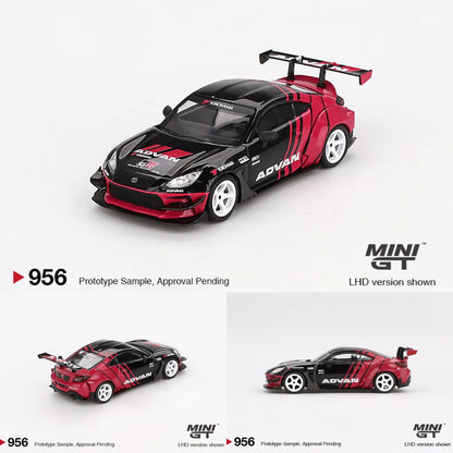 MINI GT 1/64 Toyota GR86 HKS TYPE R ADVAN 2022 Tokyo Auto Salon MGT00956-R