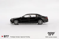 PREORDER MINI GT 1/64 Mercedes-Maybach S 680 Black MGT00977 (Approx. Release Date : Q3 2025 subject to manufacturer's final decision)