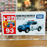 TOMICA 93 MITSUBISHI TRITON JAF ROAD SERVICE CAR 4904810801054