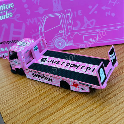 Micro Turbo 1/64 Flatbed Hoonipigasus Pink