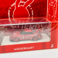 MODERNART 1/64 RWB 964 Cherry Red with Figurine