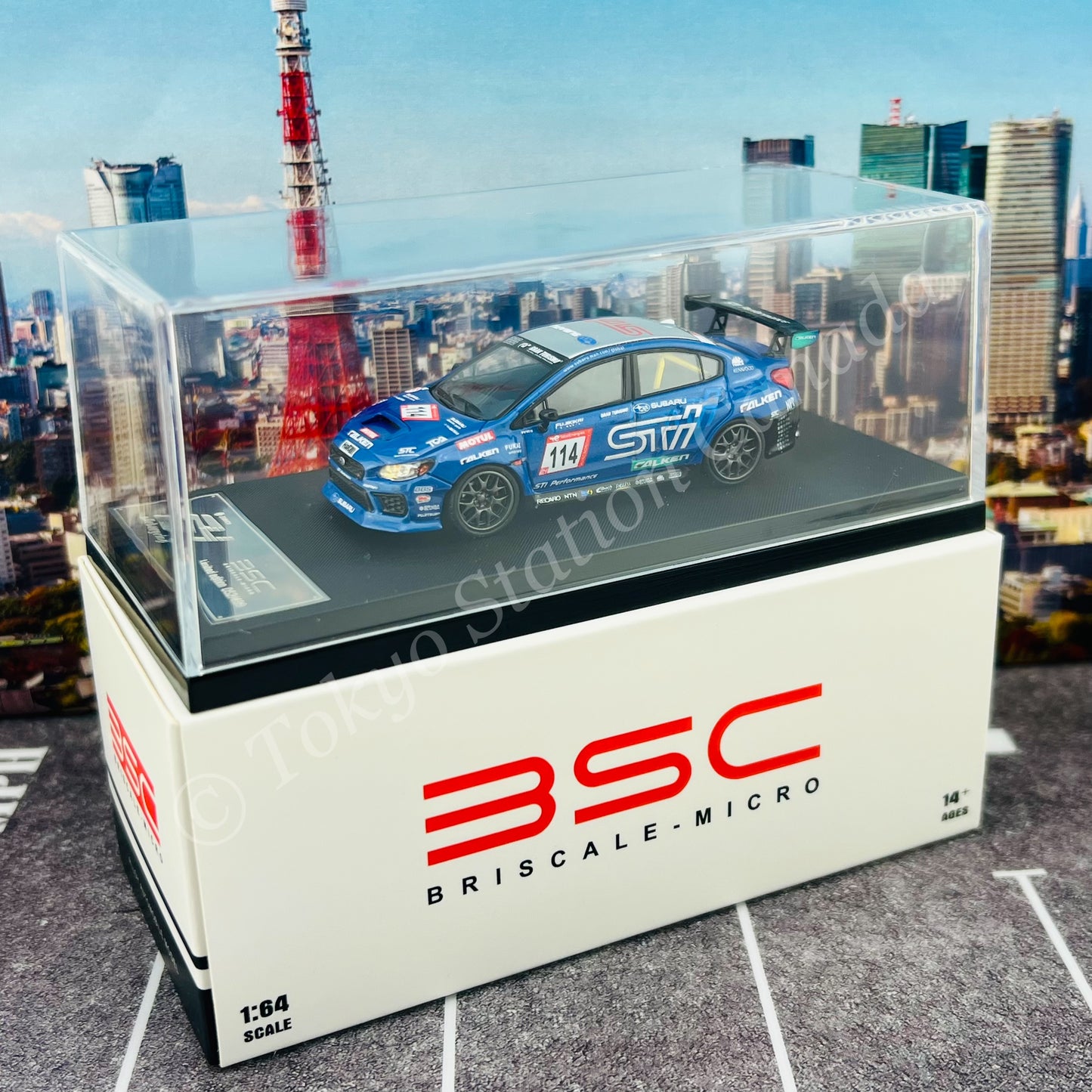 BSC 1/64 Subaru STi BSC645418