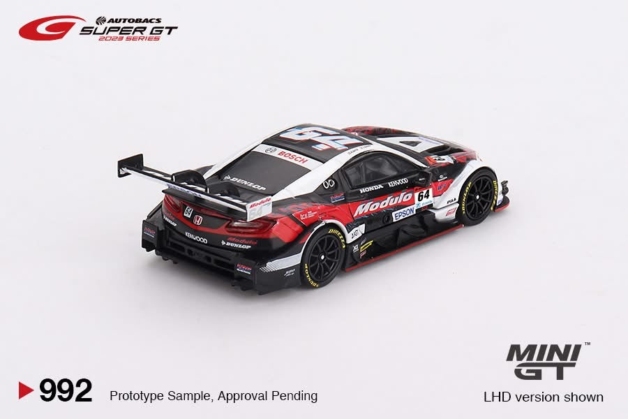 MINI GT 1/64 Japan Exclusive Honda NSX-GT “Type S” GT500 #64 “Modulo NSX-GT” Modulo Nakajima Racing 2023 SUPER GT Series MGT00992-BL