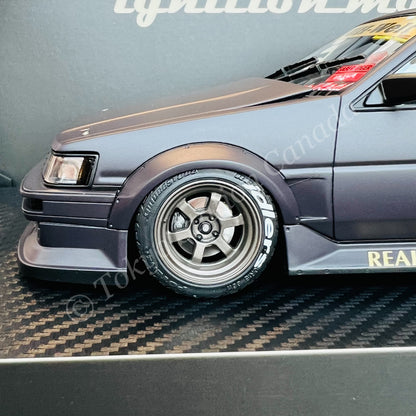 Ignition Model 1/18 RWB AE86 Matte Black IG2606