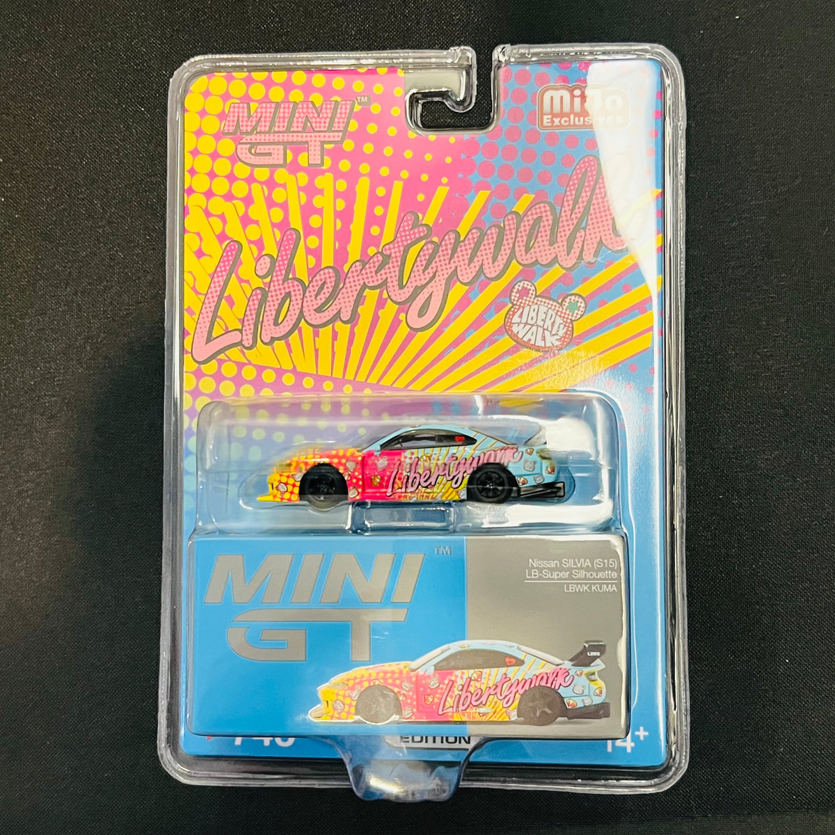 MINI GT 1/64 Nissan LB-Super Silhouette S15 SILVIA LB KUMA MGT00743-MJ ...