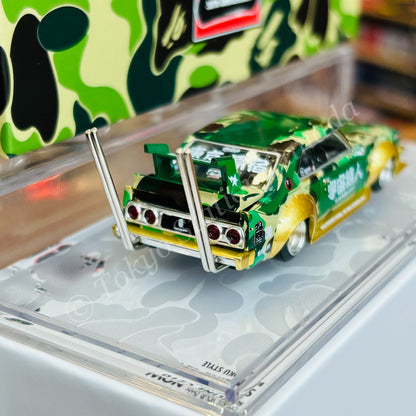 POPRACE x BAPE 1/64 Skyline C210 Bosozoku Style Special Edition PR640009