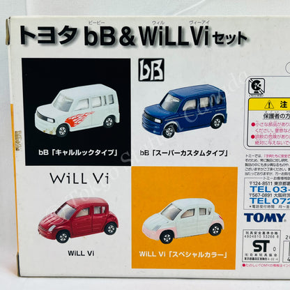 TOMICA Toyota bB & WiLL Vi Set
