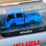 Model 1 1/64 Isuzu ELF NHR Custom Version Blue with Black Wheels LHD T66639