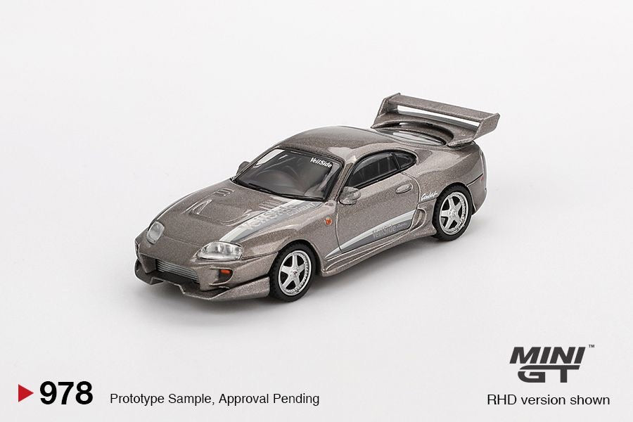 MINI GT 1/64 Toyota Supra VeilSide Combat V-II Combat Grey MGT00978