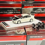 MOTORHELIX 64SENIOR 1/64 Honda Civic Type R FD2 Championship White M65401