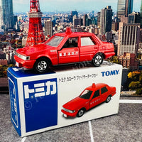 TOMICA Toyota Corolla Tokyo Fire Dept. Chief Car