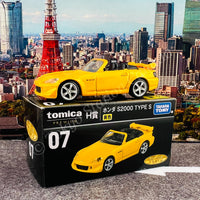 TOMICA PREMIUM H賞 07 Honda S2000 TYPE S YELLOW (4904810919018)