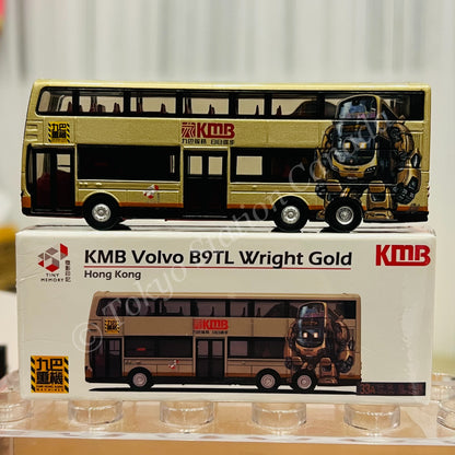 TINY 微影 KMB Volvo B9TL Wright Gold "KMB Hong Kong Machines" (Mong Kok Park Avenue 33A  旺角柏景灣)