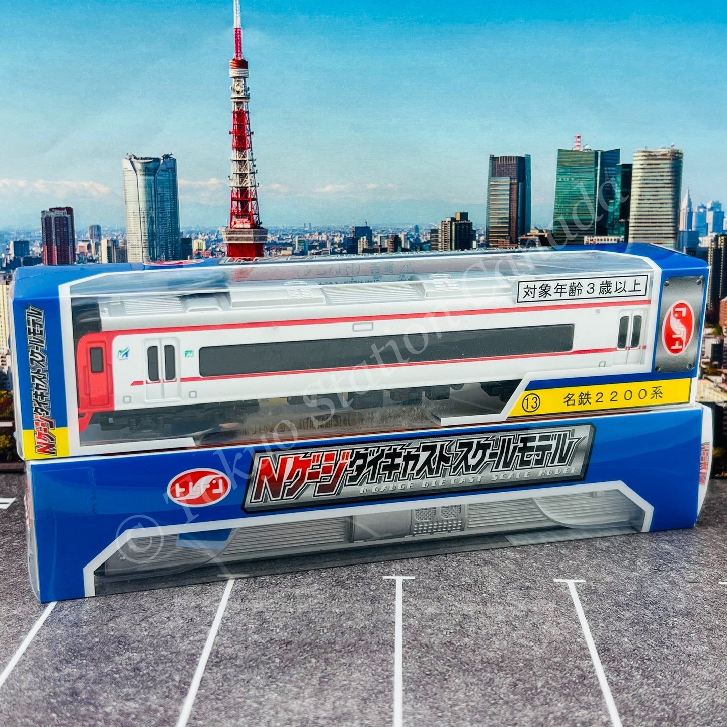TRANE N Scale Train No. 13 Meitetsu 2200 Series