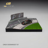 PREORDER CM MODEL 1/64 Diorama Set with Zonda Revo (Complimentary Nürburgring Lap Time Model-Specific Decal) CM64-DIORAMASET-01 (Approx. Release Date : Q2 2026 subject to manufacturer's final decision)