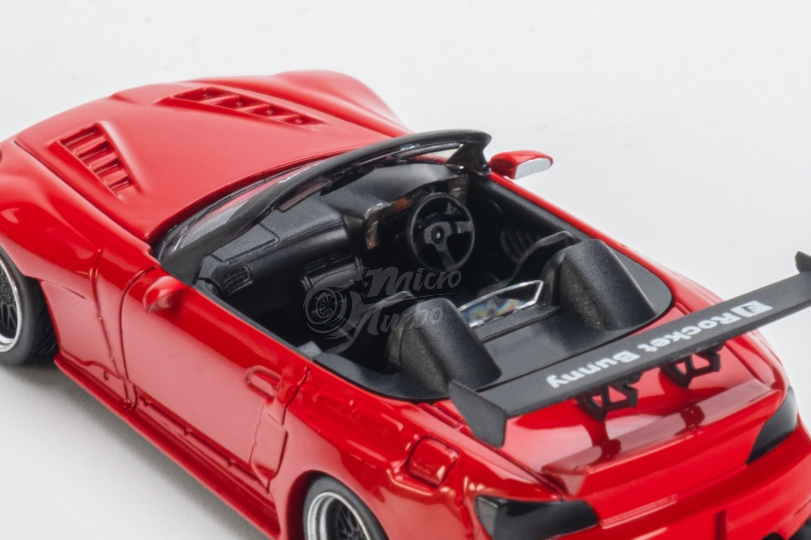 Micro Turbo 1/64 ホンダ Rocket Bunny レッド Microturbo 1:64 Honda S2000 Rocket Bunny 2025 Valentine's Day