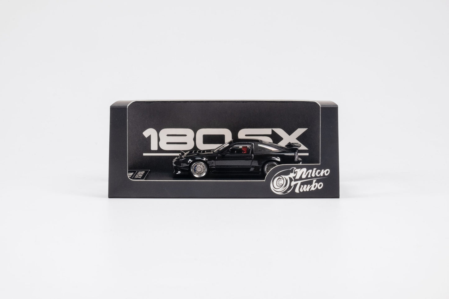 Micro Turbo 1/64 Custom 180SX Type X - Metallic Black