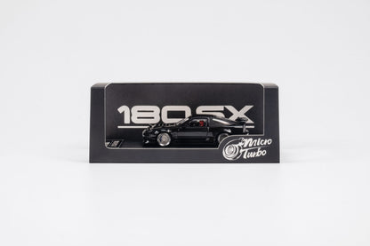 Micro Turbo 1/64 Custom 180SX Type X - Metallic Black