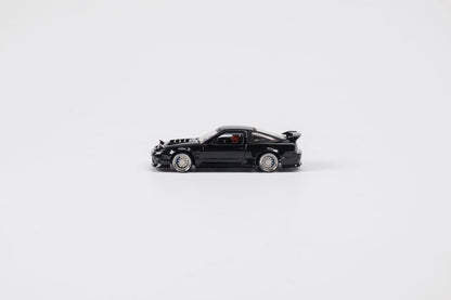 Micro Turbo 1/64 Custom 180SX Type X - Metallic Black