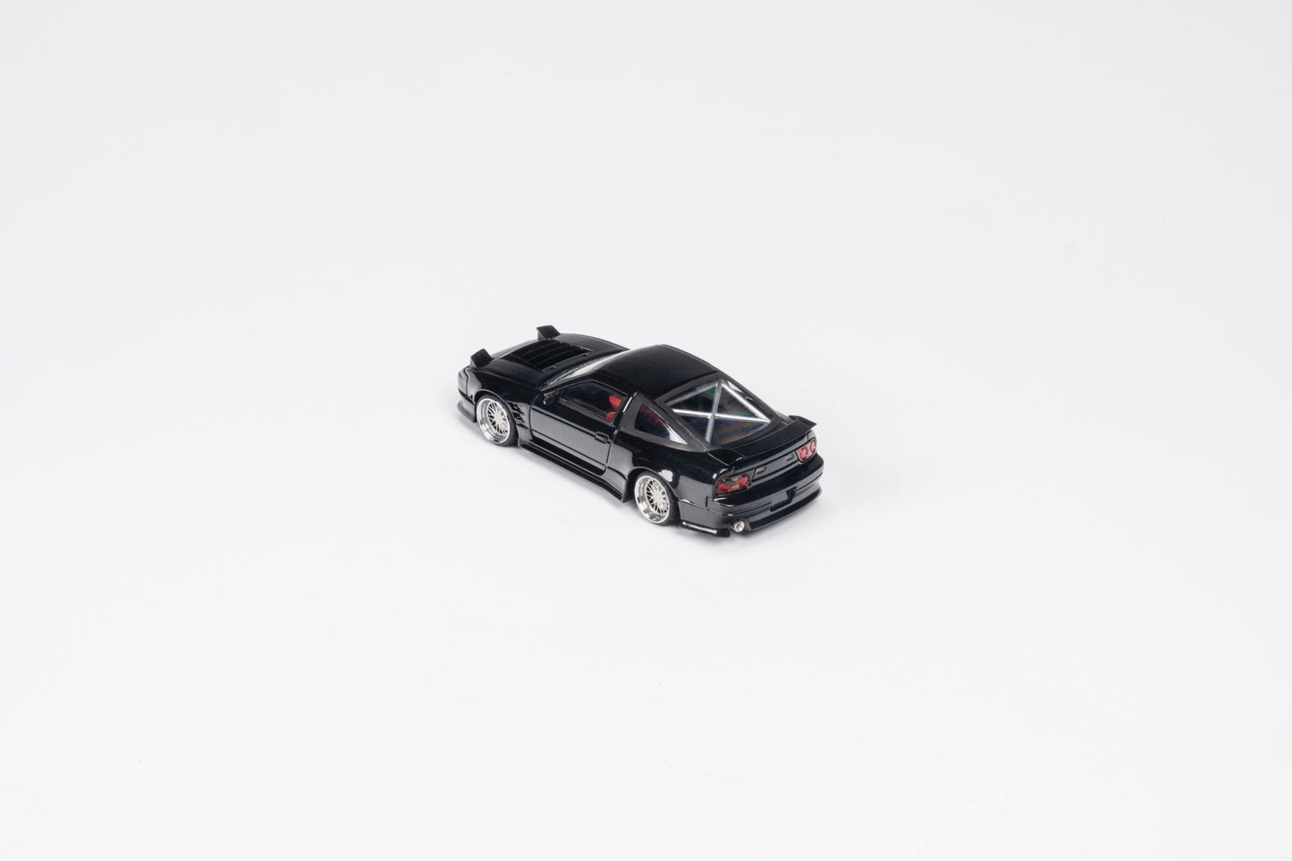 Micro Turbo 1/64 Custom 180SX Type X - Metallic Black