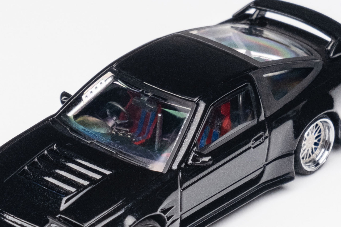 Micro Turbo 1/64 Custom 180SX Type X - Metallic Black