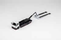 Micro Turbo 1/64 Custom Flatbed - Metallic White