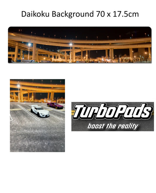 TurboPads 1/64 Daikoku Background 70cm x 17.5cm