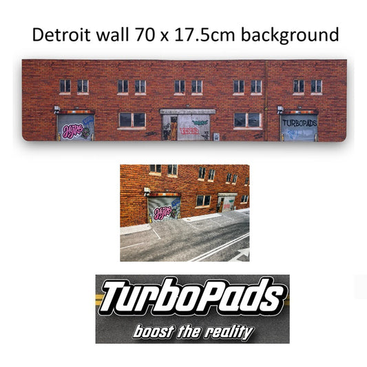 TurboPads 1/64 Detroit Background  70cm x 17.5cm