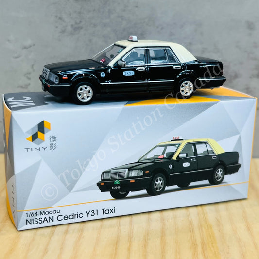 TINY 微影 1/64 Tiny City MC32 Nissan Cedric Y31 Macau Taxi ATCMC64022