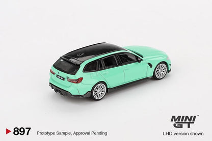 MINI GT 1/64 BMW M3 M Performance Touring Mint Green MGT00897-L