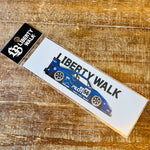 LIBERTY WALK JAPAN Box Sticker F40 Blue ST166-F40BL