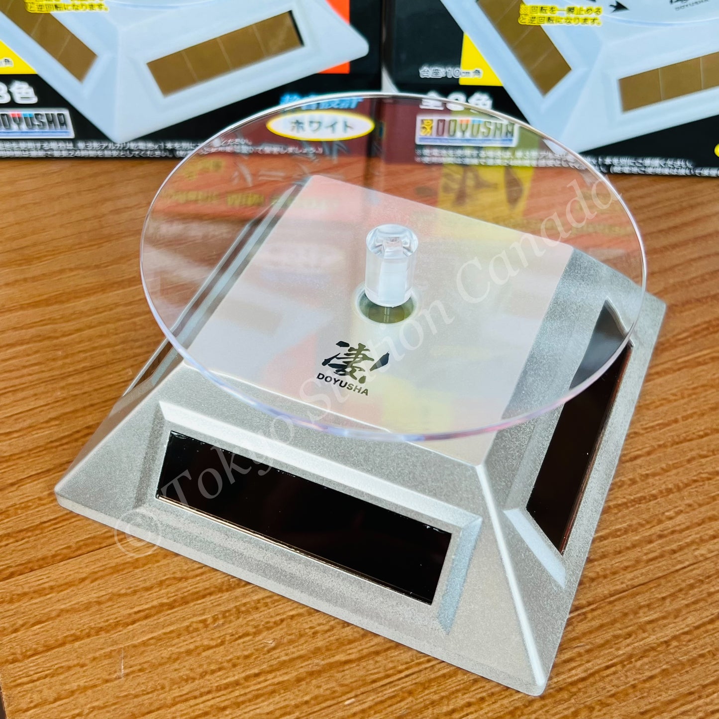 DOYUSHA The Solar Powered Turntable - Silver SG-SLTT-3SV