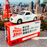 TOMY 37th Tokyo Motor Show Commemorative No.1 Tomica 2003 Daihatsu Copen (Pearl White)