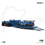 BSC 1/64 VW T1 + Subaru STi + Trailer Set BSC-F1