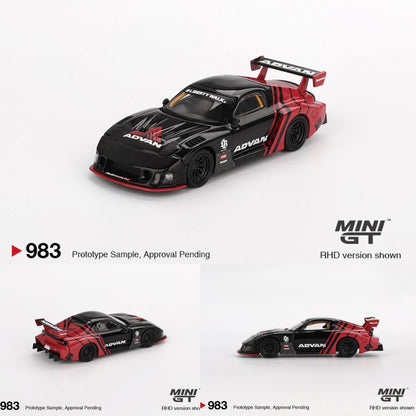 MINI GT 1/64 Mazda RX-7 LB-Super Silhouette Advan MGT00983