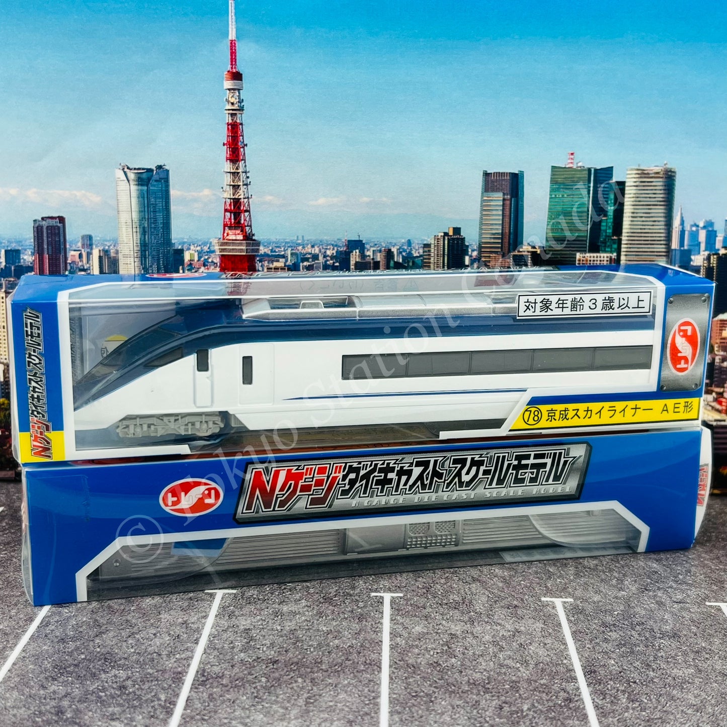 TRANE N Scale Train No. 78 Keisei Skyliner